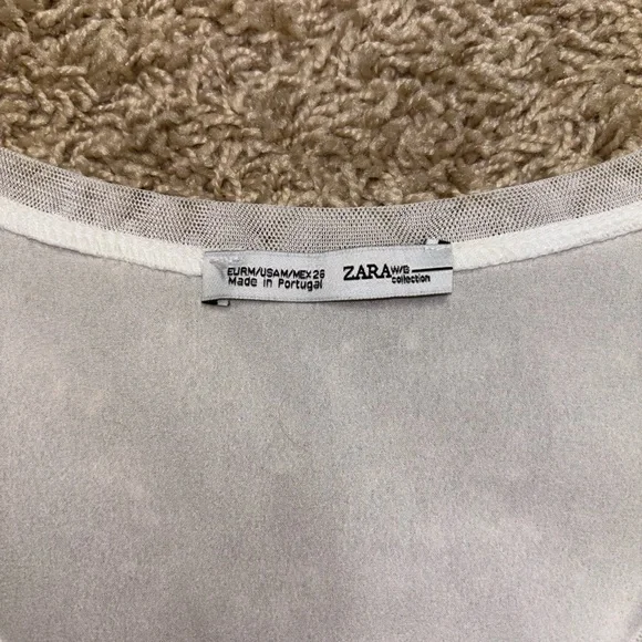 Zara white top - Picture 2 of 2